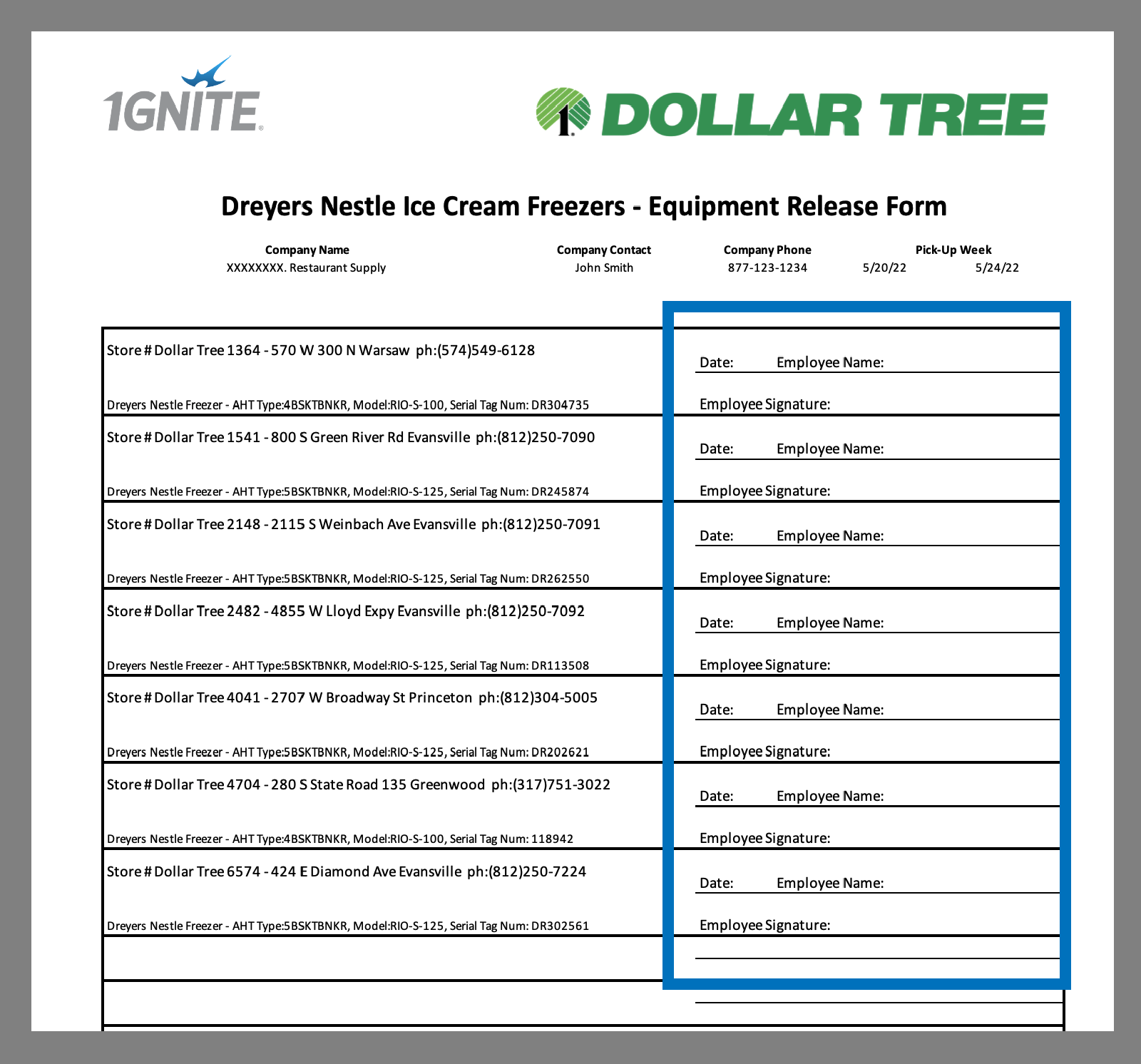 1GNITE release form 1GNITE release form